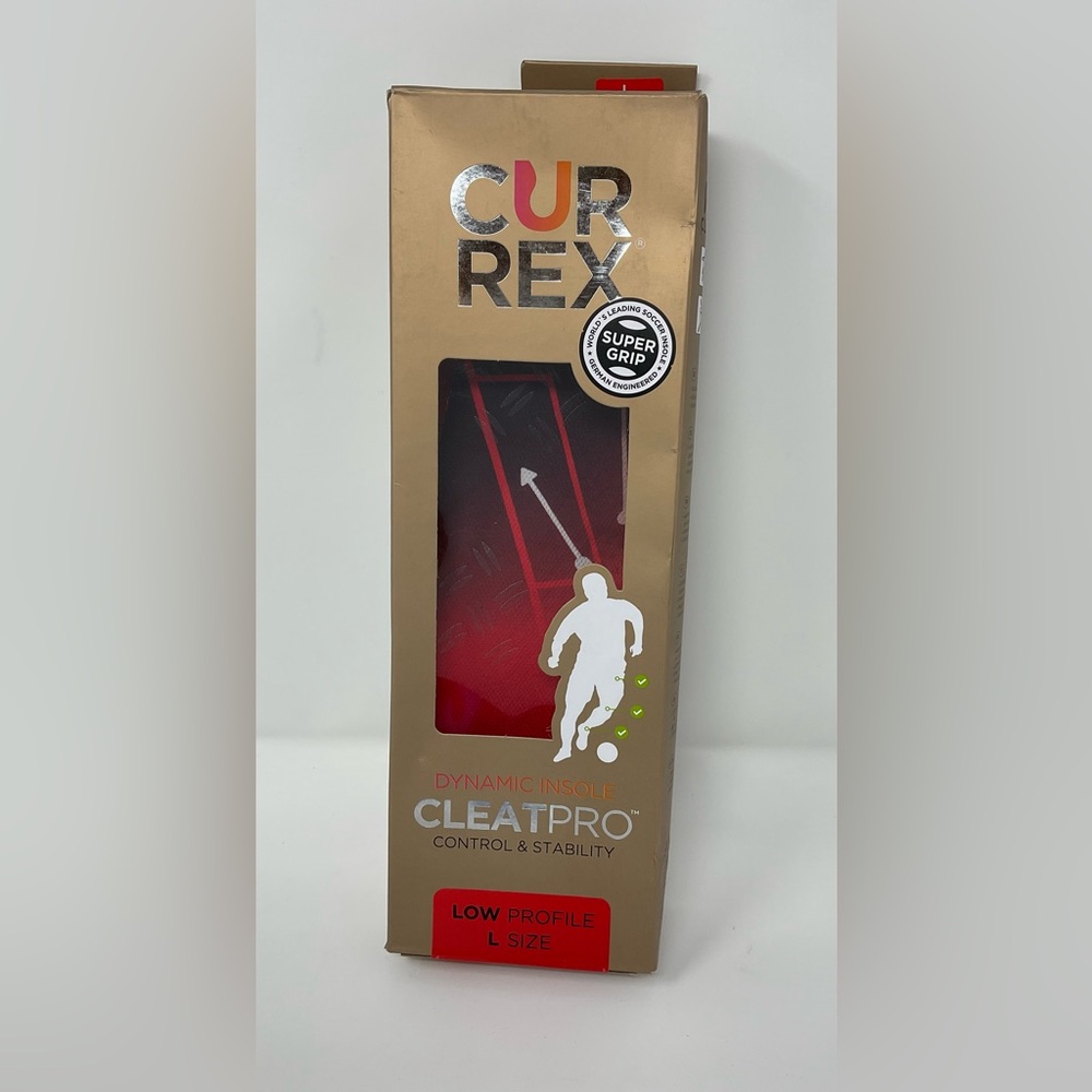 CURREX Dynamic Insole CLEATPRO ~  Low Profile

Size: LARGE